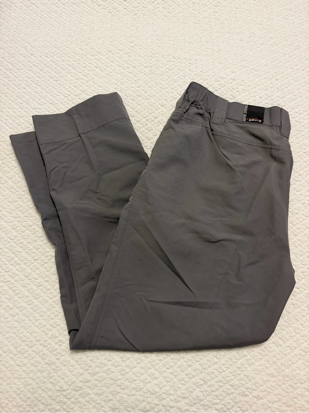 Orvis Trout Bum Jackson Quick Dry Grey Pants Men’s 30 L NWT